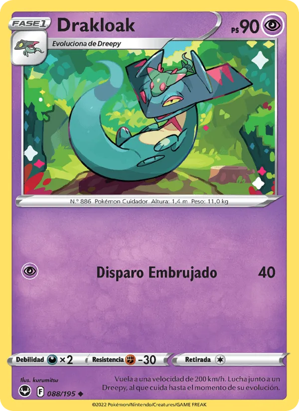 Drakloak · Tempestad Plateada 088/195
