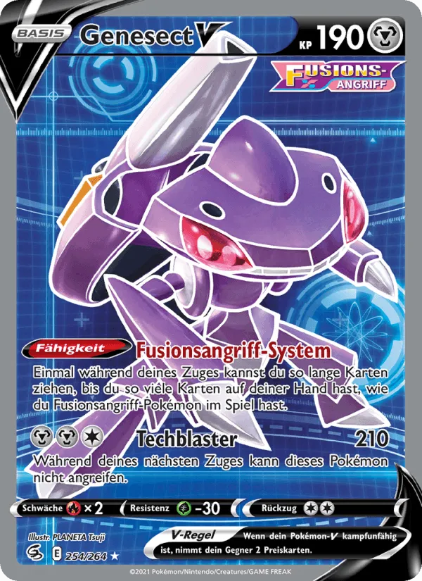 Genesect V · Fusionsangriff 254/264