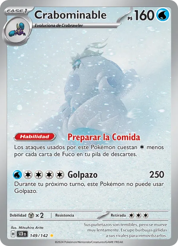 Crabominable · Corona Astral 149/142