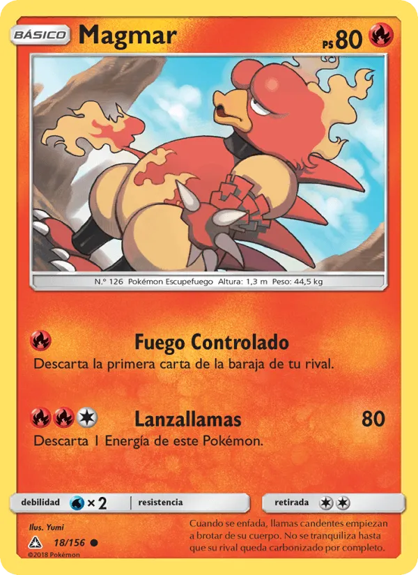 Magmar · Ultraprisma 18/156