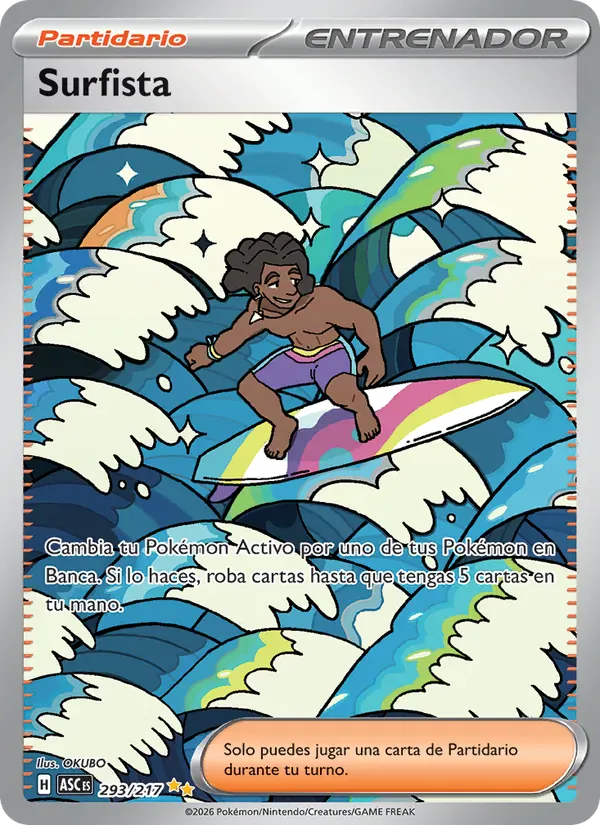 Surfista · Héroes Ascendentes 293/217