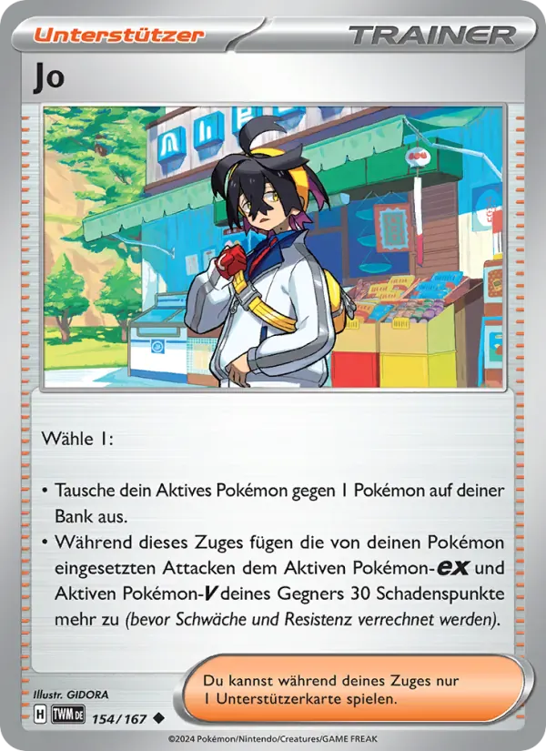 Jo · Maskerade im Zwielicht 154/167