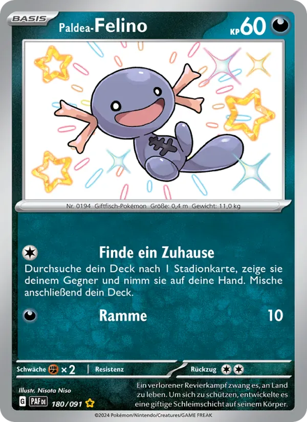 Paldea-Felino · Paldeas Schicksale 180/91
