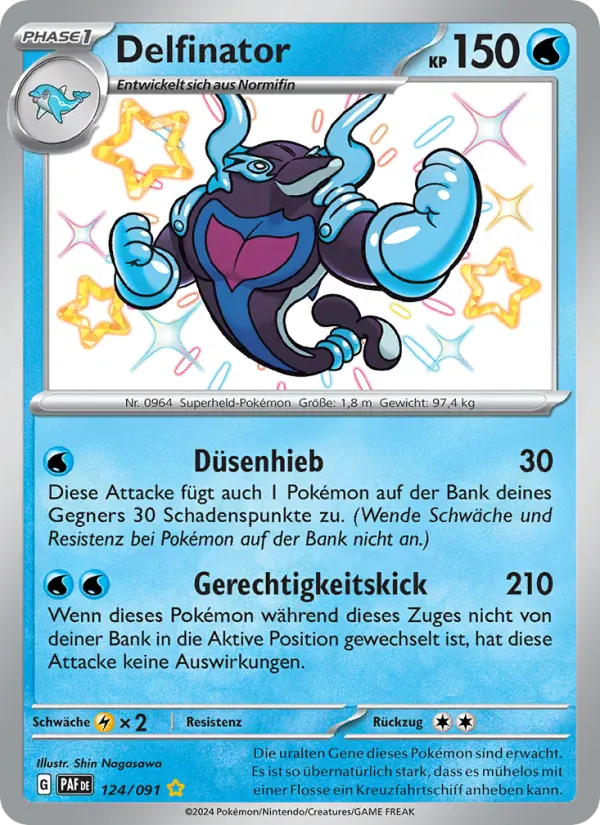 Delfinator · Paldeas Schicksale 124/91
