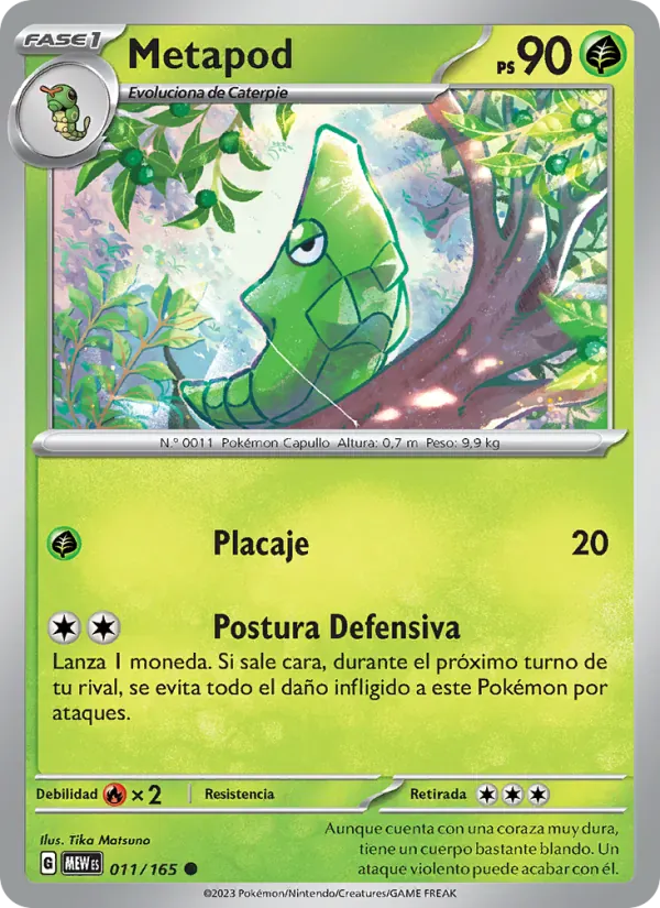Metapod · 151 011/165