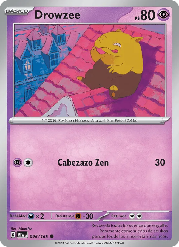 Drowzee · 151 096/165