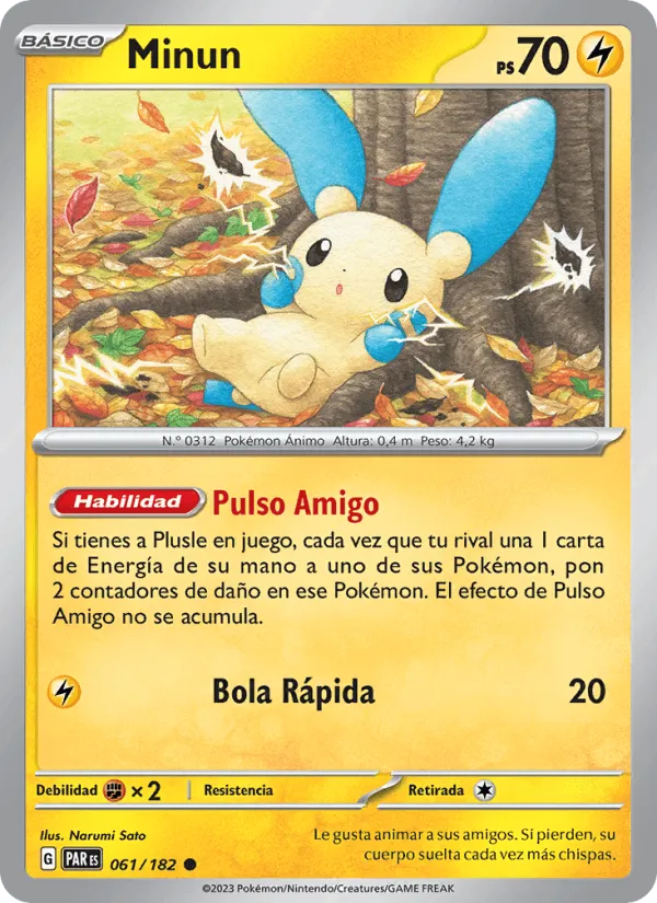Minun · Brecha Paradójica 061/182