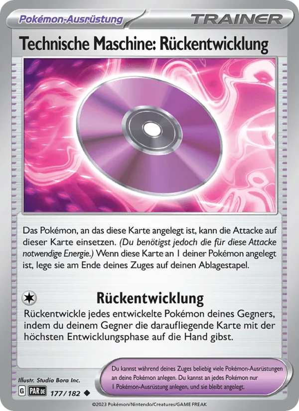 Technische Maschine: Rückentwicklung · Paradoxrift 177/182