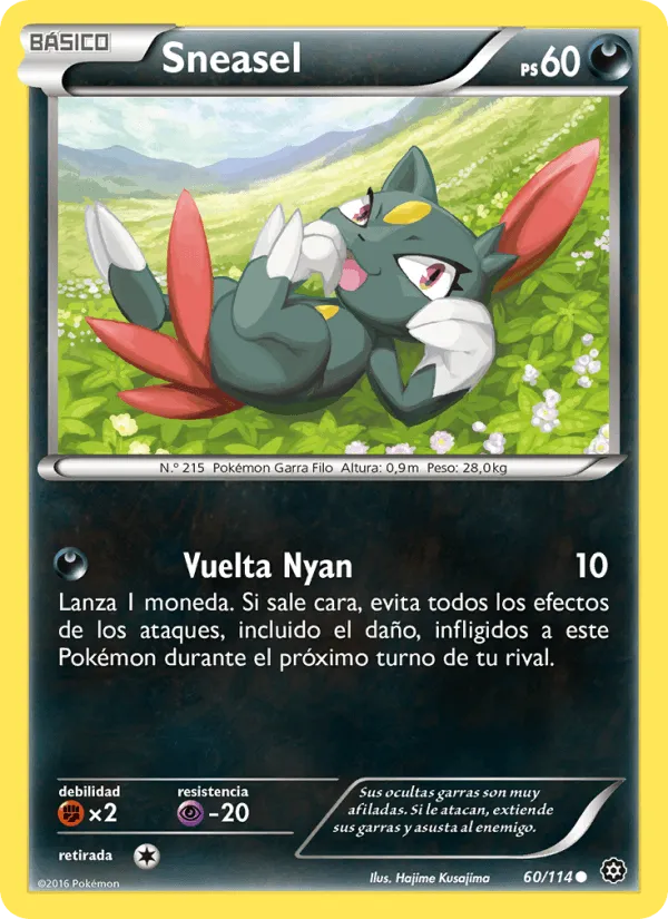 Sneasel · Asedio de Vapor 60/114