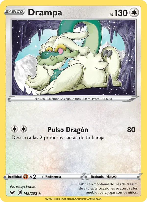 Drampa · Espada y Escudo 149/202