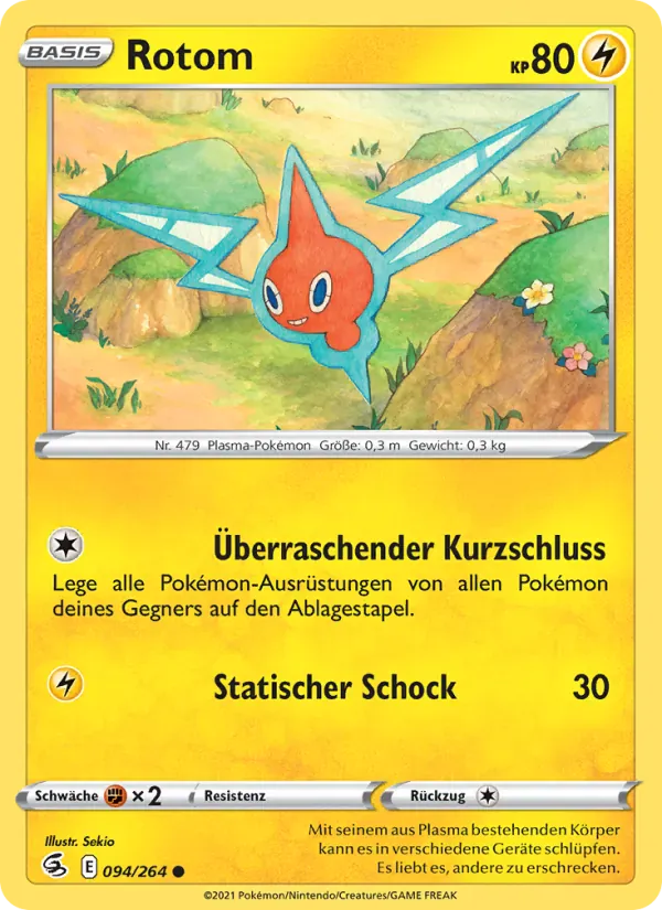Rotom · Fusionsangriff 94/264