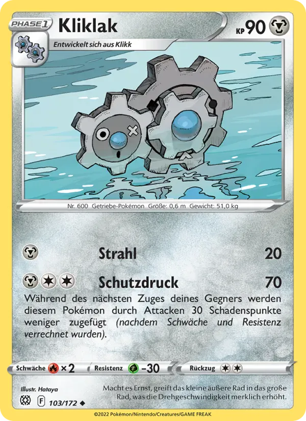 Kliklak · Strahlende Sterne 103/172