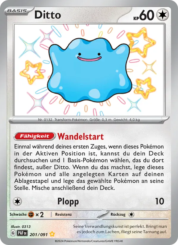 Ditto · Paldeas Schicksale 201/91
