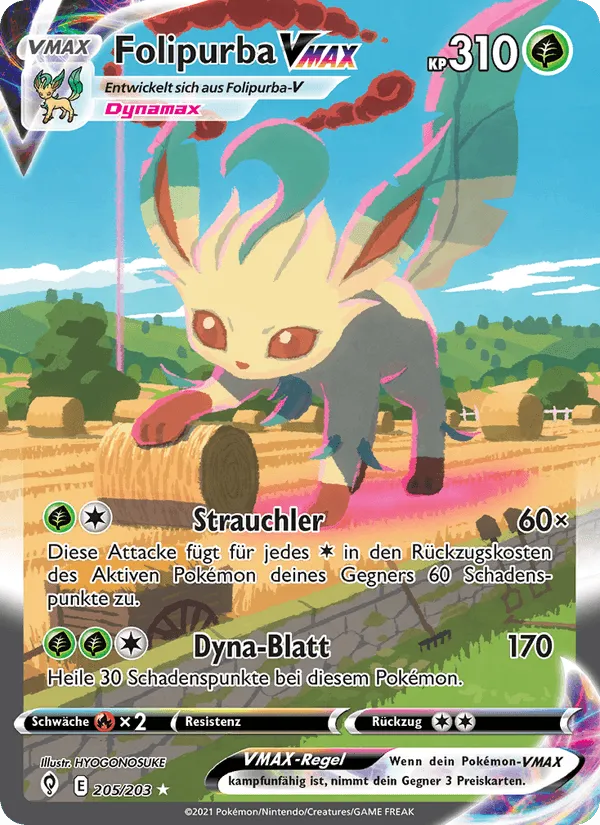 Folipurba VMAX · Drachenwandel 205/203