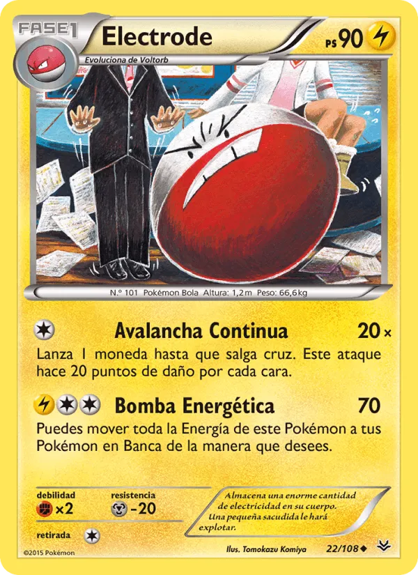 Electrode · Cielos Rugientes 22/108