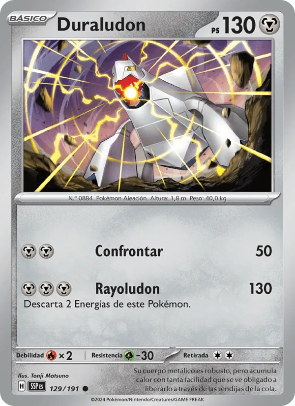 Duraludon · Chispas Fulgurantes 129/191