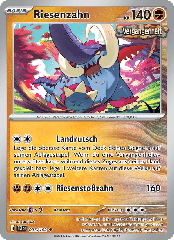 Riesenzahn · Gewalten der Zeit 097/162