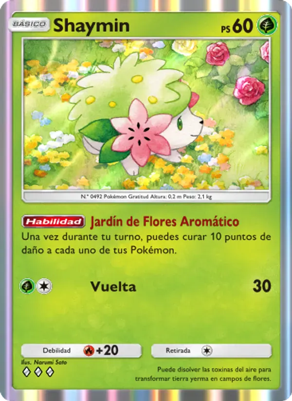 Shaymin · Pugna Espaciotemporal 022/140