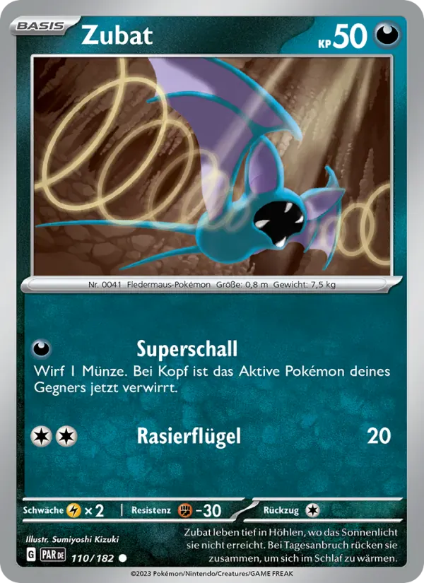 Zubat · Paradoxrift 110/182