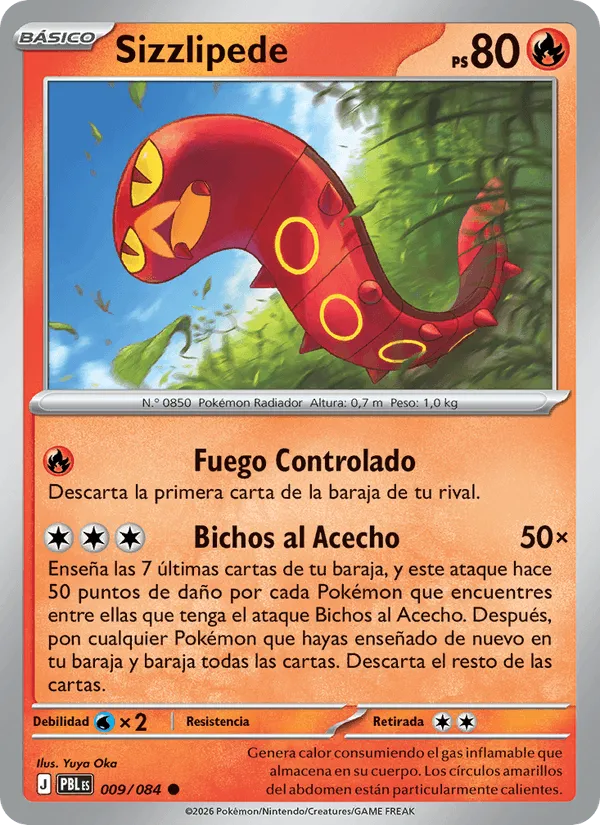 Sizzlipede · Oscuridad Absoluta 009/84