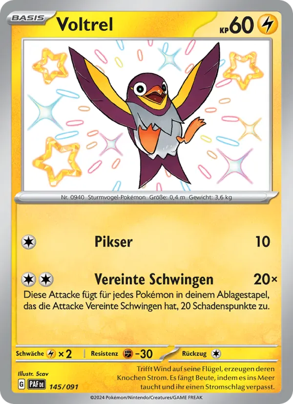 Voltrel · Paldeas Schicksale 145/91