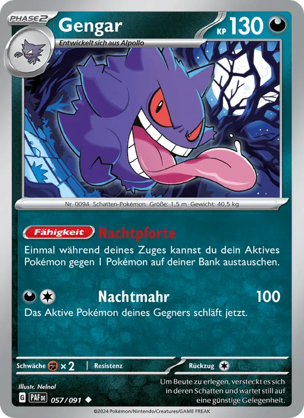 Gengar · Paldeas Schicksale 057/91