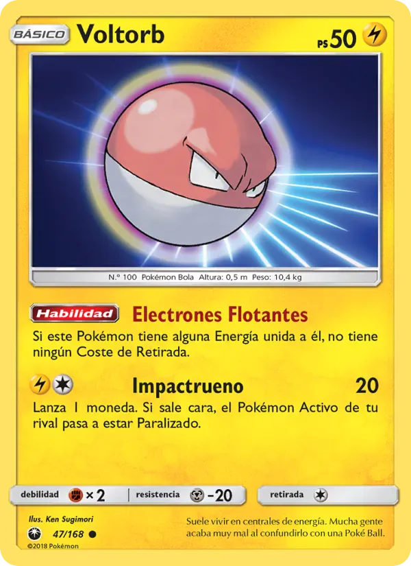 Voltorb · Tormenta Celestial 47/168