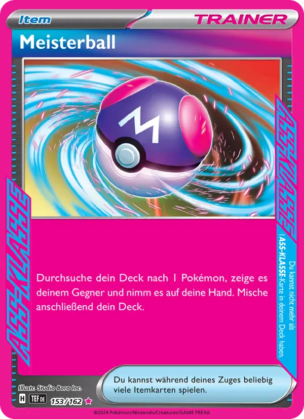 Meisterball · Gewalten der Zeit 153/162