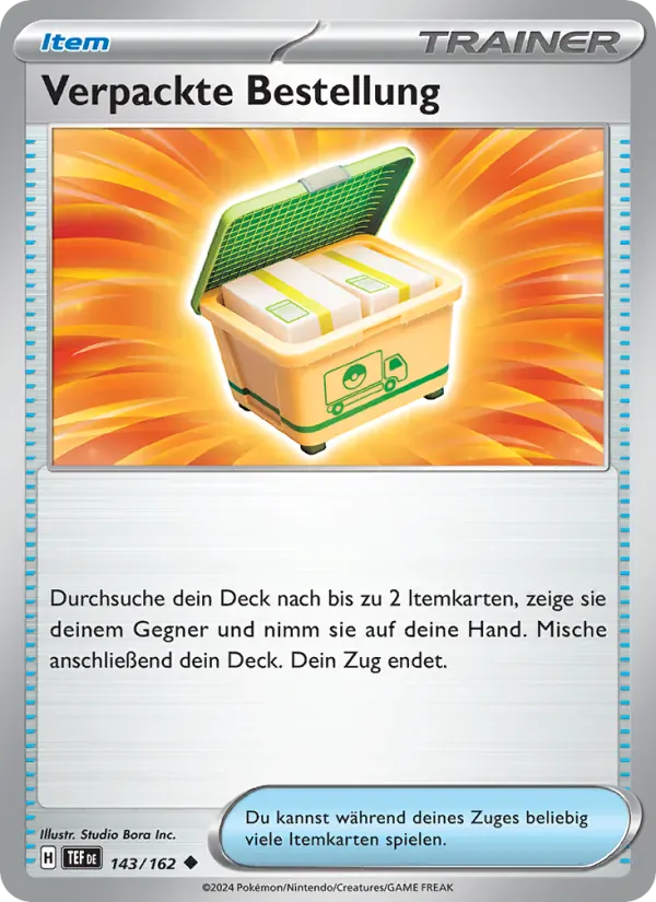Verpackte Bestellung · Gewalten der Zeit 143/162