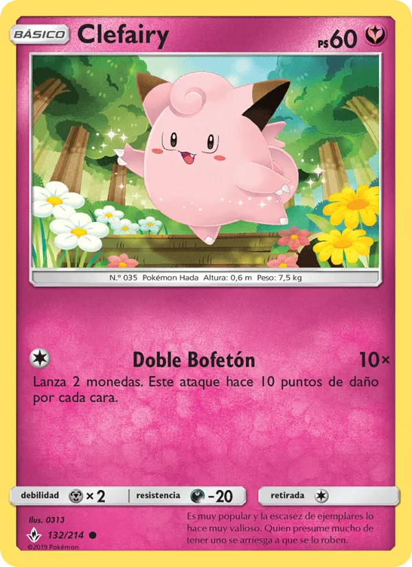 Clefairy · Vínculos Indestructibles 132/214