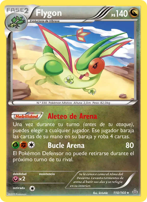 Flygon · Duelos Primigenios 110/160