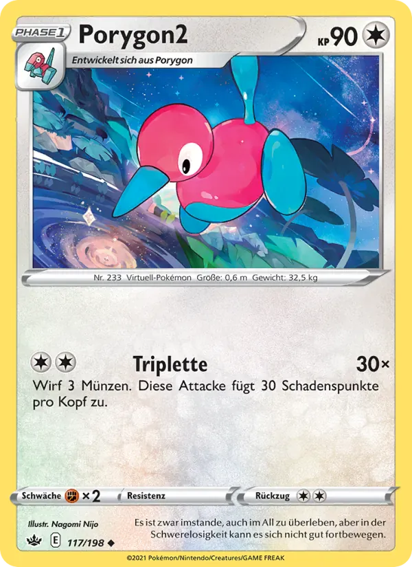 Porygon2 · Schaurige Herrschaft 117/198