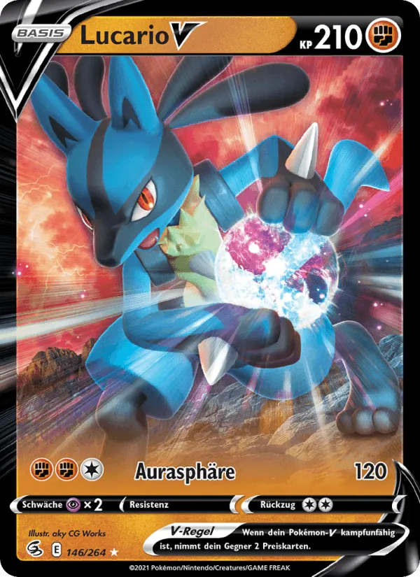 Lucario V · Fusionsangriff 146/264