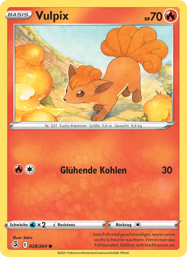 Vulpix · Fusionsangriff 28/264
