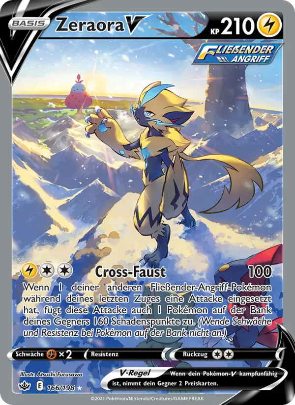 Zeraora V · Schaurige Herrschaft 166/198