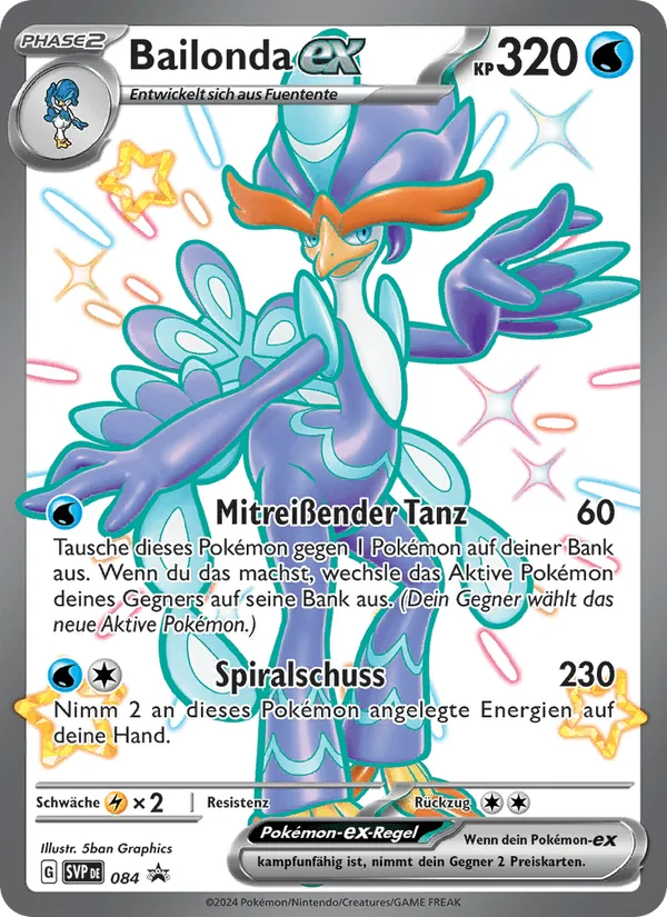 Bailonda-ex · SVP Black Star Promos 084/225