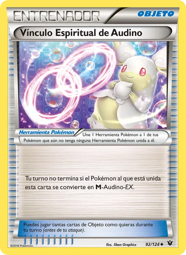 Vínculo Espiritual de Audino · Destinos Enfrentados 92/124