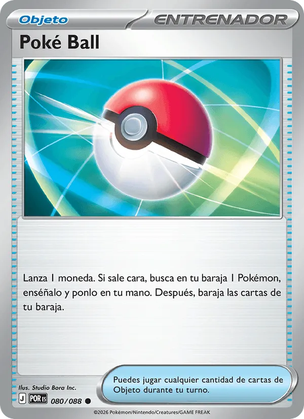 Poké Ball · Equilibrio Perfecto 080/88