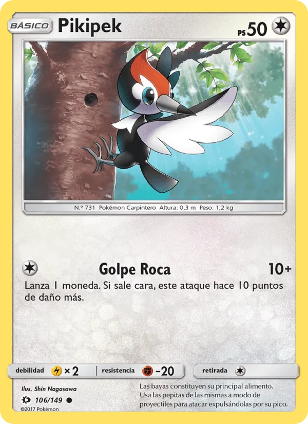 Pikipek · Sol y Luna 106/149