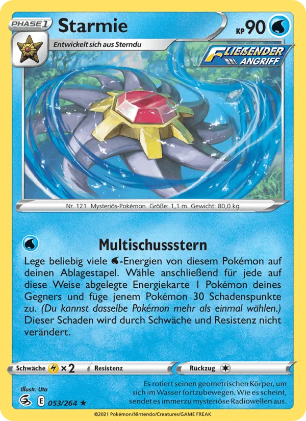 Starmie · Fusionsangriff 53/264