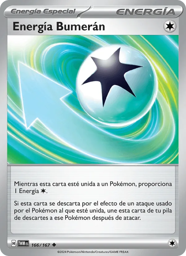 Energía Bumerán · Mascarada Crepuscular 166/167