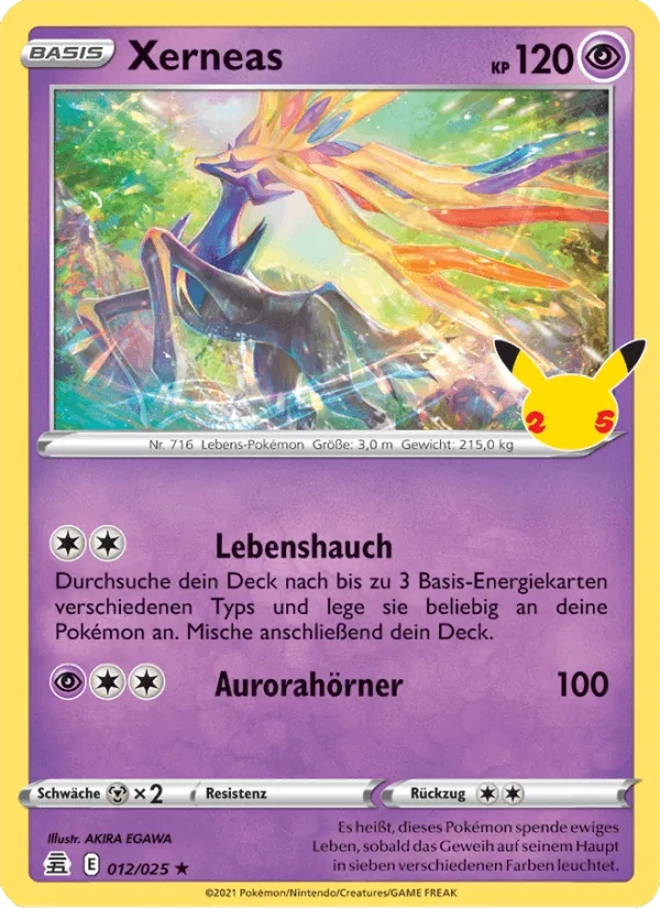 Xerneas · Celebrations 12/25