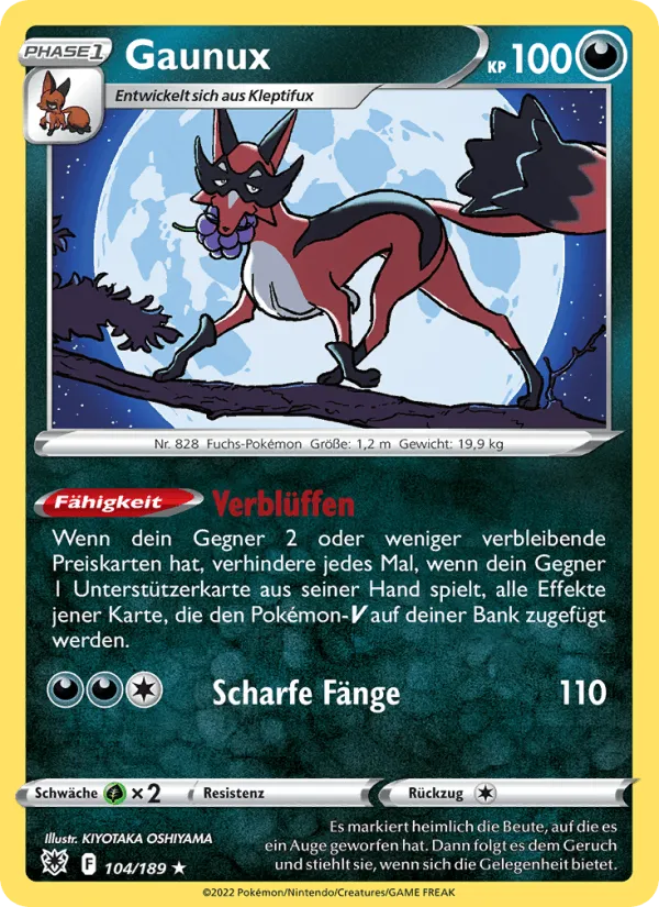 Gaunux · Astralglanz 104/189