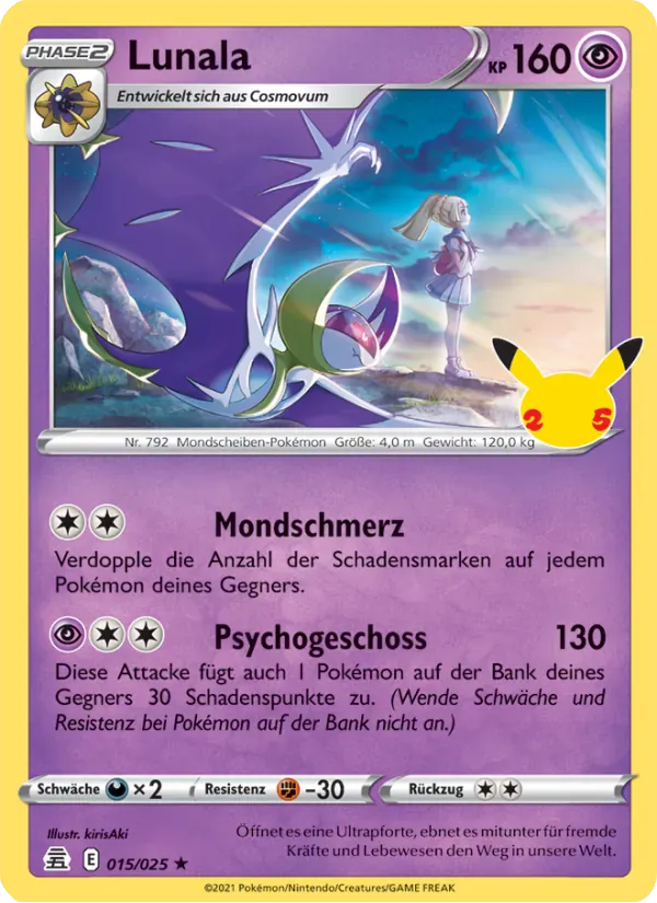 Lunala · Celebrations 15/25