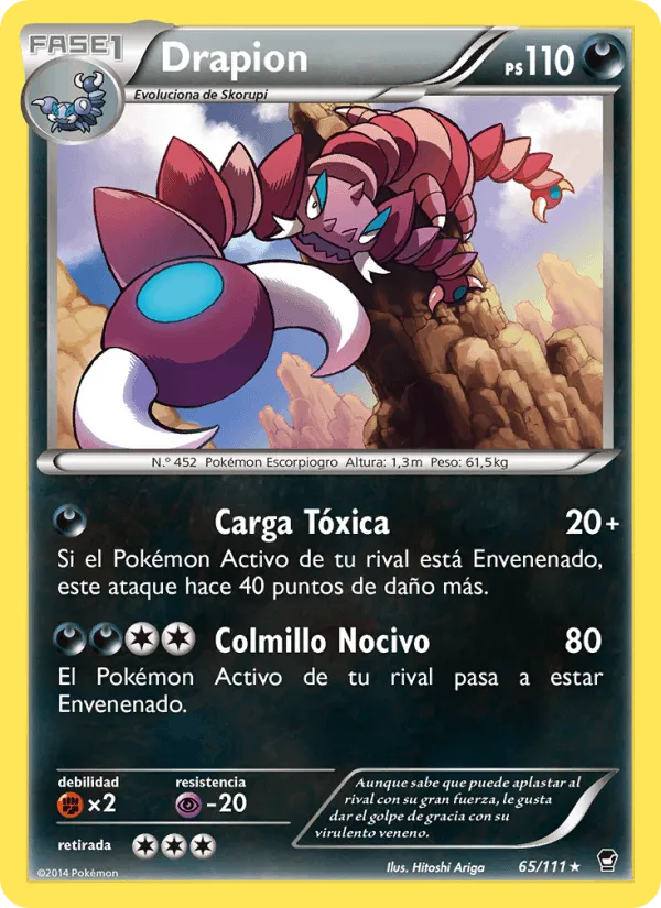 Drapion · Puños Furiosos 65/111