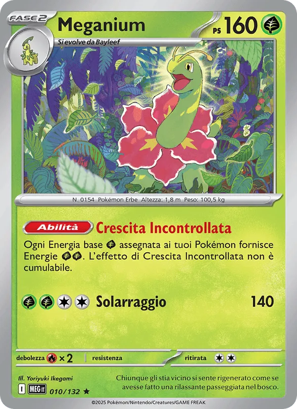 Meganium · Megaevoluzione 010/132