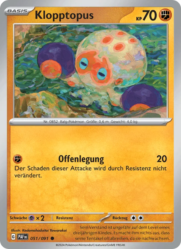 Klopptopus · Paldeas Schicksale 051/91