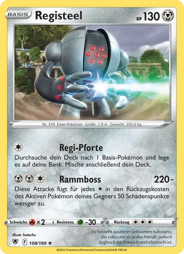 Registeel · Astralglanz 108/189