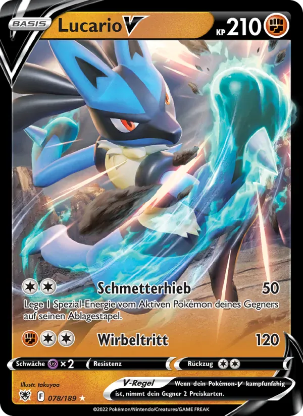 Lucario V · Astralglanz 078/189