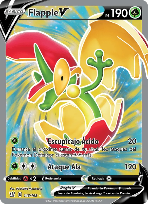 Flapple V · Estilos de Combate 143/163